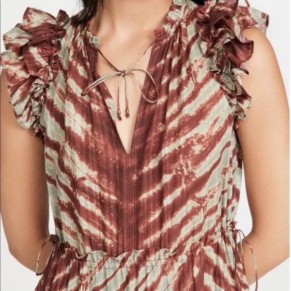 Ulla Johnson Pilar Dress Canyon 10 NWT - Picture 4 of 12